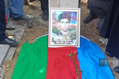 Sumqayıtda Birinci Qarabağ müharibəsinin şəhidi Elməddin Abbasov dəfn edilib