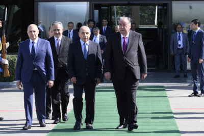 Emoməli Rəhmonun Azərbaycana dövlət səfəri başa çatıb