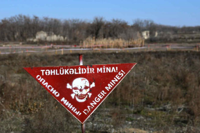 Ötən ay azad olunan ərazilərdə aşkarlanan minaların sayı açıqlanıb