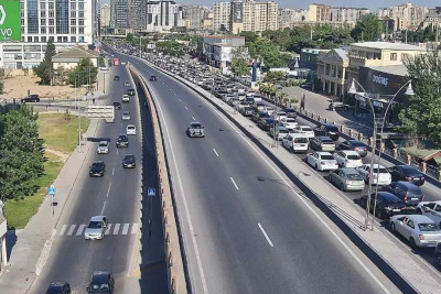 Bakıda tıxac olan yolların SİYAHISI