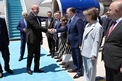 Prezident İlham Əliyev Ankaraya işgüzar səfərə gedib