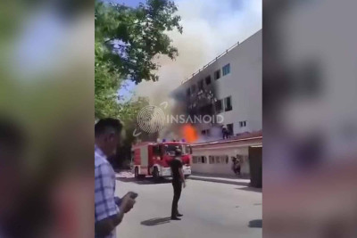 Bakıda doğum evindəki yanğın söndürülüb - YENİLƏNİB