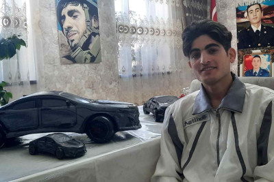 Şəhid qardaşı yeni avtomobil modeli hazırlayıb