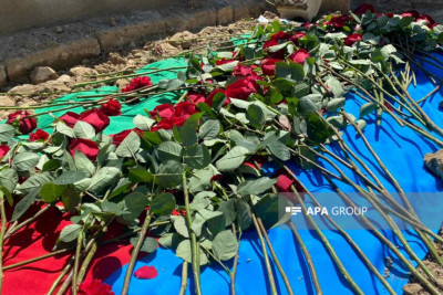 Birinci Qarabağ müharibəsi şəhidinin qalıqları Mehdiabad qəsəbəsində dəfn edilib