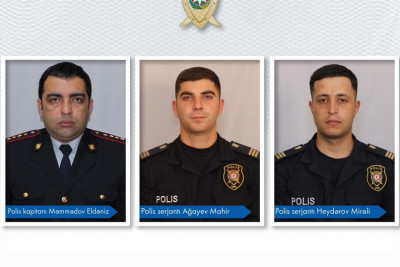 Şüvəlanda həlak olan polislərin adları açıqlanıb - YENİLƏNİB