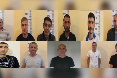 Ağdaşda narkotik vasitələrin dövriyyəsini təşkil edən şəxslər saxlanılıblar - FOTO