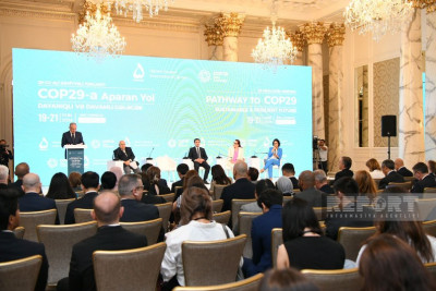 Bakıda "COP29-a aparan yol: Dayanıqlı və davamlı gələcək" adlı 29-cu ali səviyyəli toplantı keçirilir