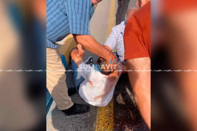 Sumqayıtda qapısı açıq avtobusda gedən sərnişin başından yaralanıb