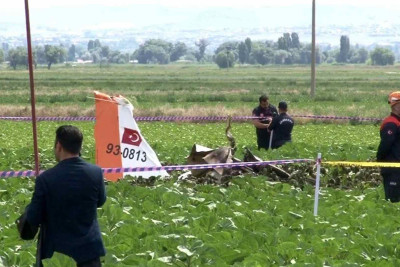 Türkiyədə təlim təyyarəsi qəzaya uğrayıb