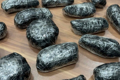 Gəncə: Narkokuryerdən 20 kiloqramdan çox heroin aşkarlanıb