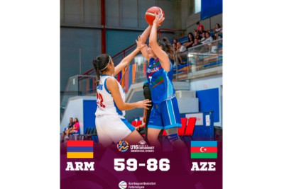 Azərbaycanın basketbol millisi Ermənistanı məğlub edib