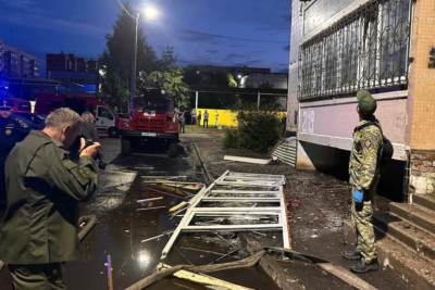 Rusiyanın Ulyanovsk şəhərindəki yanğında 3 nəfər ölüb