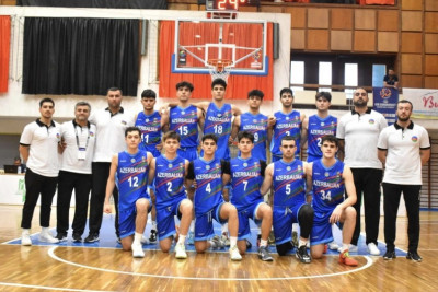 Azərbaycanın oğlanlardan ibarət basketbol millisi Avropa çempionu olub