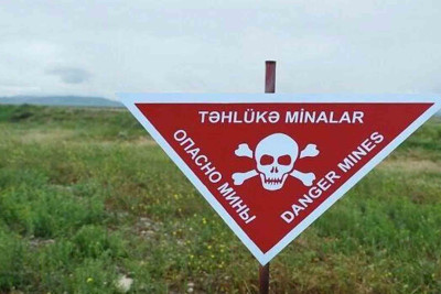 Azad olunan ərazilərdə ötən həftə zərərsizləşdirilən mina sayı açıqlanıb