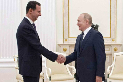 Putin Moskvada Bəşər Əsədlə görüşdü