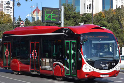 "BakuBus" yeni marşrut xəttini istifadəyə verib