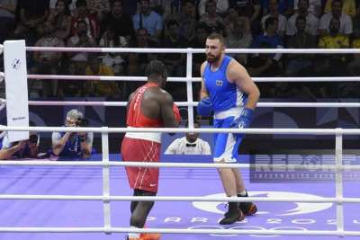 Paris-2024: Azərbaycan boksçusu məğlub olub