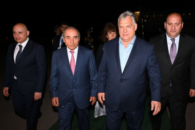 Macarıstanın Baş naziri Viktor Orban Azərbaycana səfərə gəlib