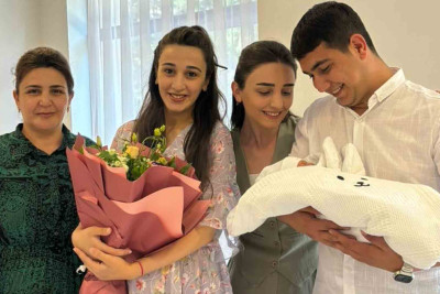 Sus kəndində ilk körpə dünyaya gəlib