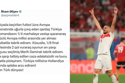 Prezident İlham Əliyev: Merihə qarşı cəza ədalətsizdir