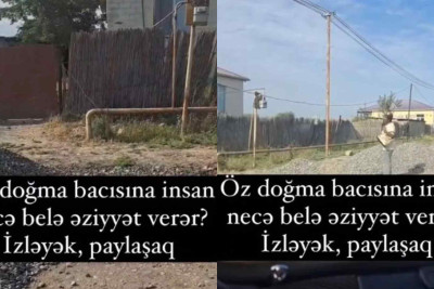 Qardaş ruhi xəstə olan bacısına zorakılıq edir?