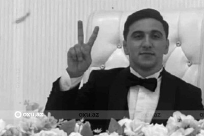Vəfat edən idmançı Murad Heydərlinin 1 ay əvvəl toyu olubmuş