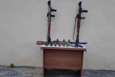 DİN: Xankəndi və Şuşada xeyli silah-sursat aşkarlanıb