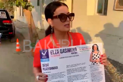 Deputatlığa namizəd Elza Seyidcahan: Rəqiblərim məndən qorxurlar - VİDEO