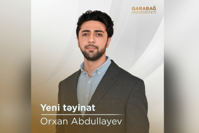 Qarabağ Universitetində yeni təyinat olub