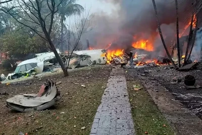 Braziliyada təyyarə qəzası baş verib, 5 nəfər həlak olub