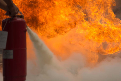 Tovuzda evdə yanğın olub, 71 yaşlı kişi yanaraq ölüb