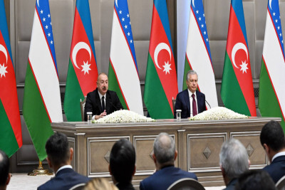İlham Əliyevin və birinci xanım Mehriban Əliyevanın şərəfinə dövlət ziyafəti verilib