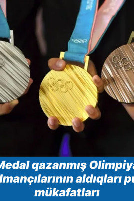 Medal qazanmış Olimpiya idmançılarının aldıqları pul mükafatları - SİYAHI