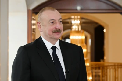 Azərbaycan Prezidenti İlham Əliyev Rusiyaya səfərə gəlib