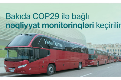 Bakıda COP29-la bağlı xüsusi avtomobillərin hərəkəti məhdudiyyət tətbiq edilmədən test olunur