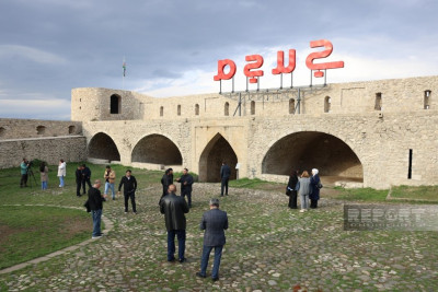 Gürcüstanlı səyyahlar Şuşada