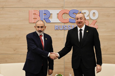 Rusiyanın Kazan şəhərində Prezident İlham Əliyevin Ermənistanın Baş naziri ilə görüşü olub - YENİLƏNİB