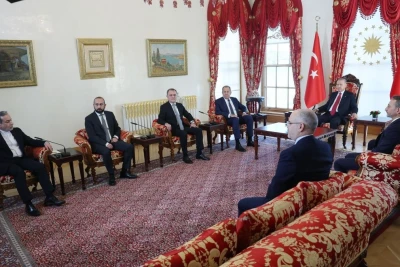Ərdoğan "3+3" platforması çərçivəsində dörd ölkənin XİN başçılarını qəbul edib