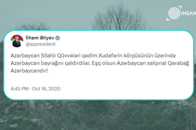 Vətən müharibəsinin 22-ci günü-Xudafərin körpüsü və Cəbrayıl azaddır