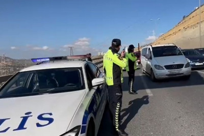 DYP sürüşmə baş verən yolda hərəkətin nizamlanması üçün işlər aparır