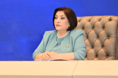 Parlamentin spikeri Rusiyaya səfər edib