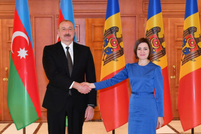 Prezident İlham Əliyev yenidən Moldova Prezidenti seçilməsi münasibətilə Maya Sandunu təbrik edib