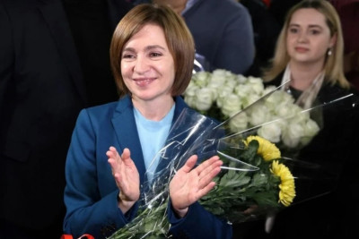 Maya Sandu yenidən Moldova prezidenti seçildi