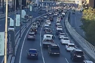 Bakının bir sıra yollarında tıxac müşahidə olunur