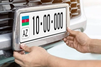 Sumqayıtda maşının nömrəsi oğurlandı