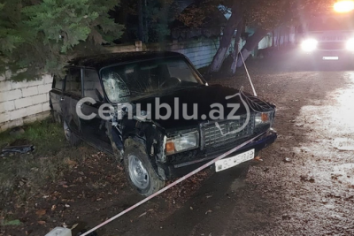 Astarada avtomobil piyadanı vurub