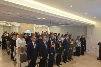 Azərbaycanın İrandakı səfirliyində Zəfər Günü qeyd olunub