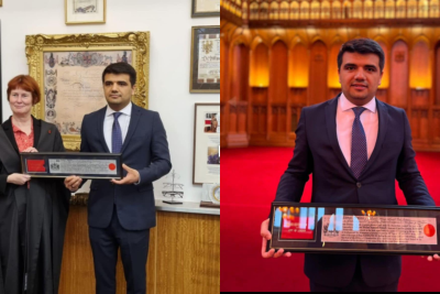 Həmyerlimiz Londonda yüksək ada layiq görüldü