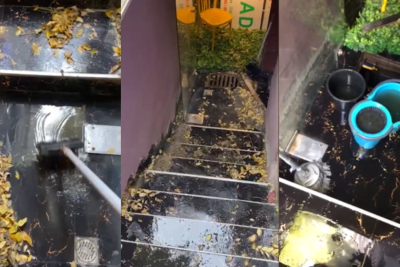 “Malakan bağı”nın yanındakı mağazanı kanalizasiya suyu basıb - VİDEO