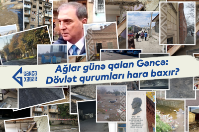 Ağlar günə qalan Gəncə: Dövlət qurumları hara baxır? – FOTO/VİDEO